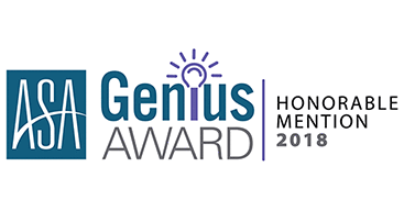 ASA Genius Award Honorable Mention