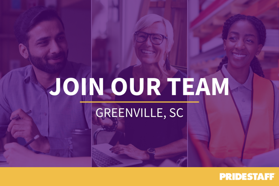 Temp Jobs and Staffing Agencies in Greenville, SC