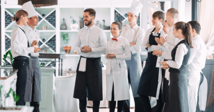restaurant workers