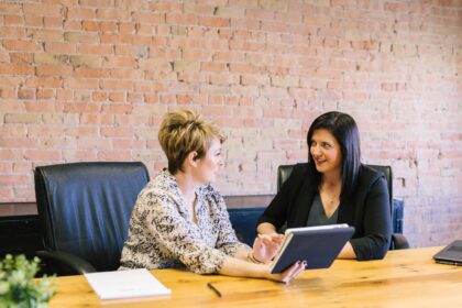 Meeting with a team member