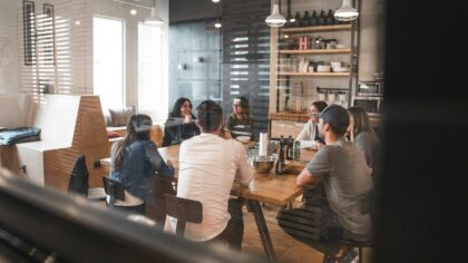 employees working